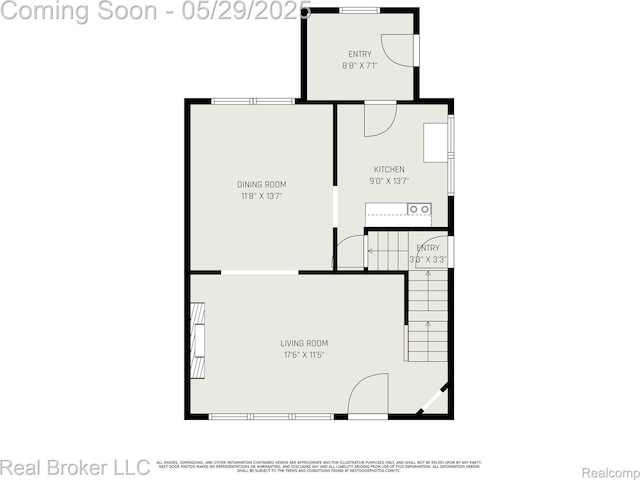 9419 Ravenswood St, Detroit, MI 48204 - home floor plan