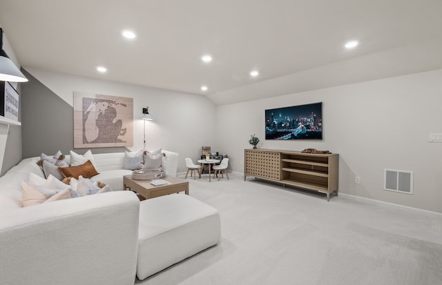 50248 Cromwell St, Canton, MI 48188 - carpeted living area with recessed lighting and baseboards