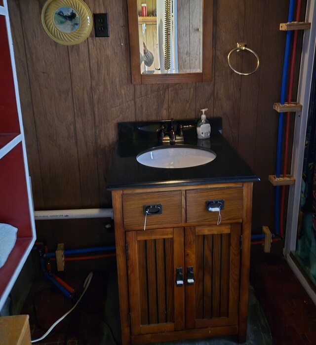 5282 N May Rd, Luther, MI 49656 - bathroom featuring vanity