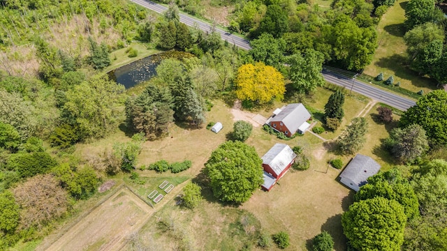 10827 N 12th St, Plainwell, MI 49080 - bird's eye view of a nearby body of water