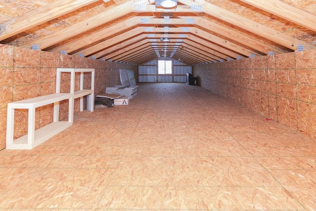 10303 Walnut Dr, Three Rivers, MI 49093 - view of unfinished attic