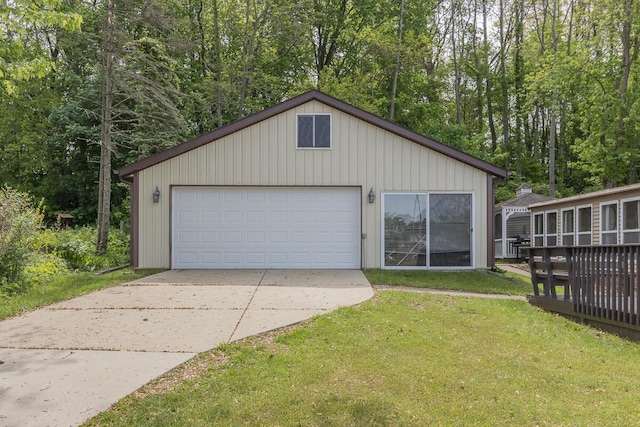 10303 Walnut Dr, Three Rivers, MI 49093 - view of detached garage