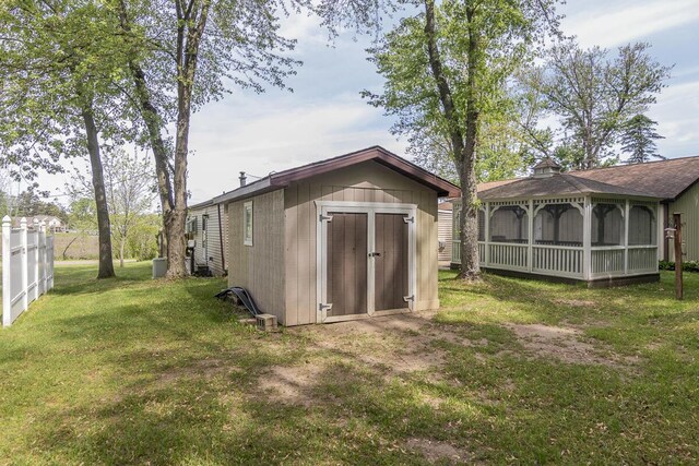 10303 Walnut Dr, Three Rivers, MI 49093 - view of shed