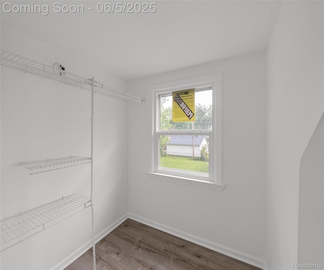 31777 Hennepin St, Garden City, MI 48135 - walk in closet with wood finished floors