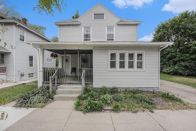 1107 11th St NW, Grand Rapids, MI 49504 - traditional style home with covered porch