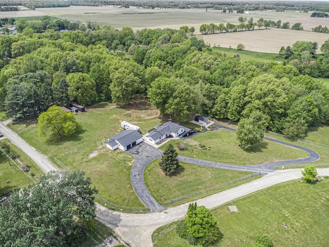 1134 Oak Grove Park, Union City, MI 49094 - aerial view of property's location featuring rural landscape