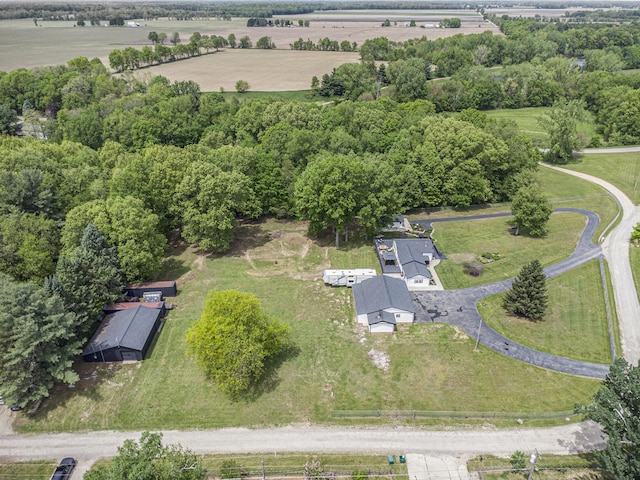 1134 Oak Grove Park, Union City, MI 49094 - aerial overview of property's location featuring rural landscape