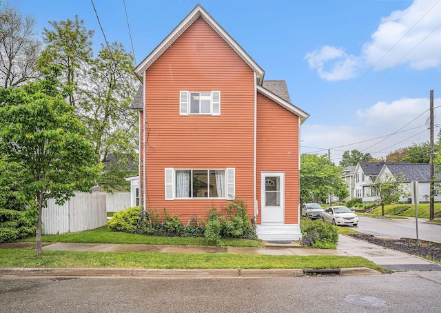 201 Page St NE, Grand Rapids, MI 49505 - view of front of home with entry steps