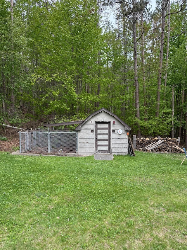 3104 Chippewa Hwy, Manistee, MI 49660 - view of outdoor structure