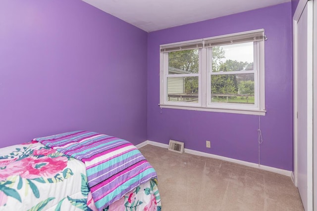 455 N Centre St, Schoolcraft, MI 49087 - carpeted bedroom featuring baseboards