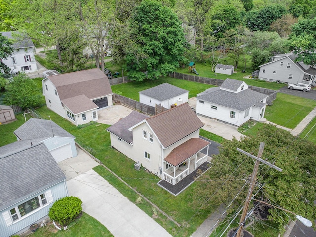 329 N Liberty St, Marshall, MI 49068 - aerial view of residential area