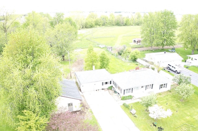 2430 S 4 Mile Rd, Kawkawlin, MI 48631 - view from above of property