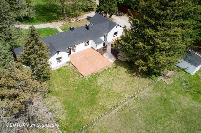 2705 Mccarty Rd, Saginaw, MI 48603 - aerial view of property and surrounding area