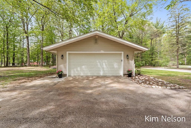 5203 Nestrom Rd, Whitehall, MI 49461 - view of detached garage