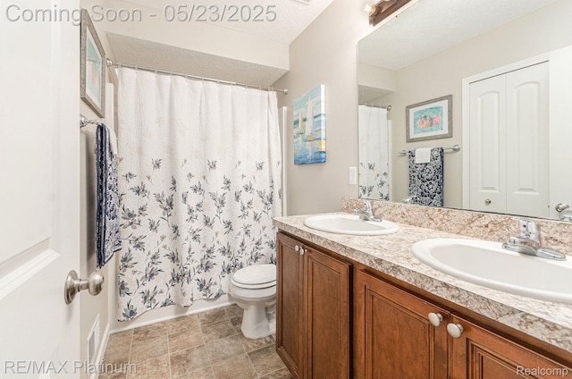 5956 Kerri Ln, Howell, MI 48855 - full bath with toilet and double vanity