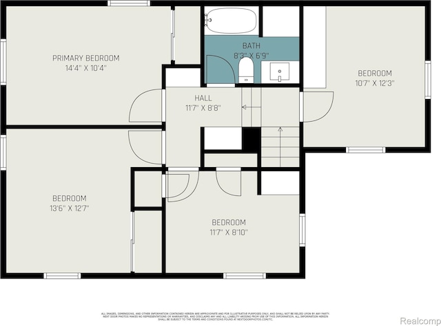 2952 Clement St, Flint, MI 48504 - property floor plan