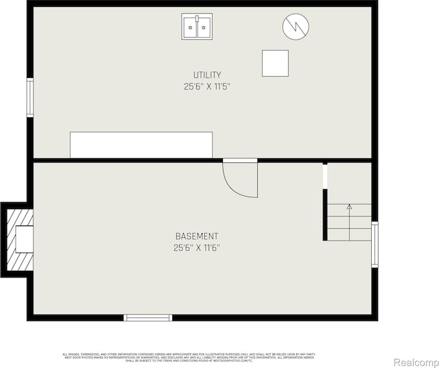 2952 Clement St, Flint, MI 48504 - floor plan / room layout