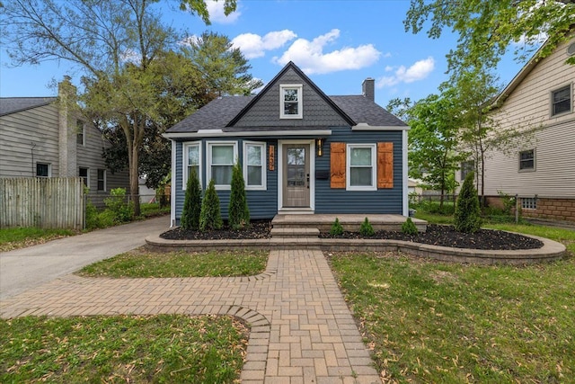 1437 Pearson St, Ferndale, MI 48220 - view of front of home with a chimney