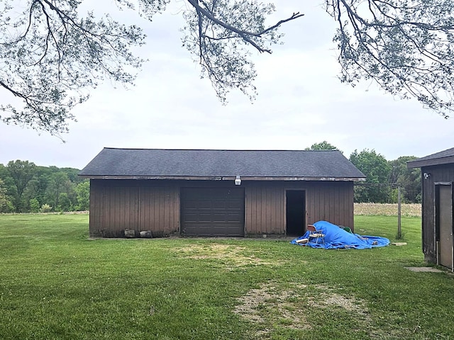10122 Jones Rd, Bellevue, MI 49021 - view of outbuilding with driveway
