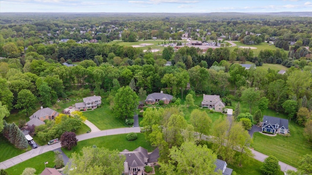 3172 Shadow Brook Ln, Pinckney, MI 48169 - aerial view of a heavily wooded area