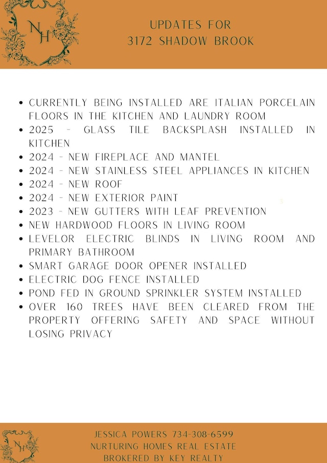 3172 Shadow Brook Ln, Pinckney, MI 48169 - view of miscellaneous document
