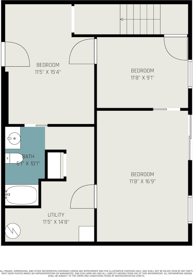 3921 Wildwood Ave, Bitely, MI 49309 - room layout