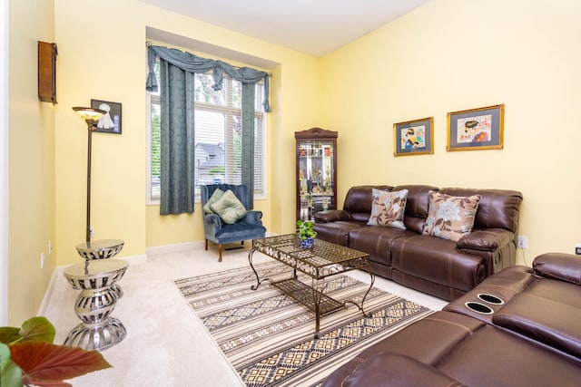 7009 Suncrest Dr, Saline, MI 48176 - carpeted living area featuring baseboards