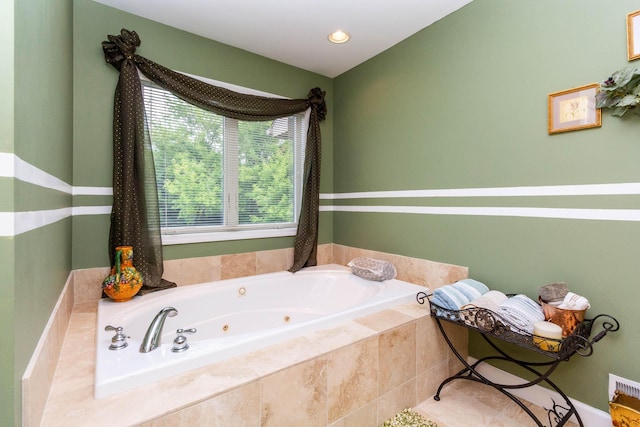 7009 Suncrest Dr, Saline, MI 48176 - full bath with a tub with jets