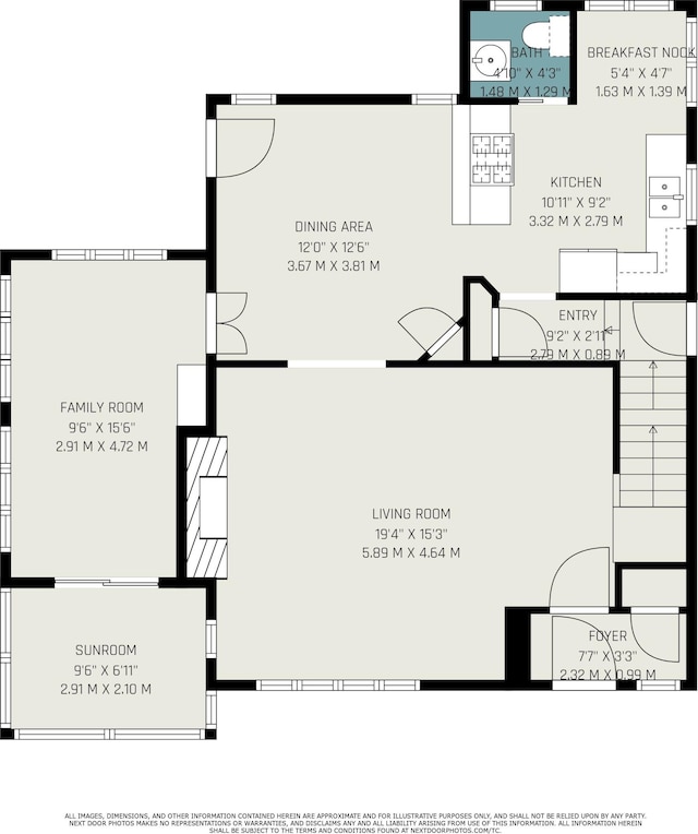 1058 Eastwood Ave SE, East Grand Rapids, MI 49506 - home floor plan