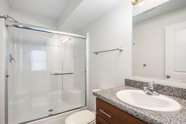 737 Bates St SE, Grand Rapids, MI 49503 - full bathroom featuring vanity and an enclosed shower