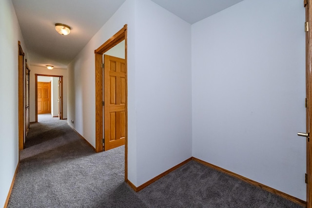 5142 Becht Rd, Coloma, MI 49038 - hall featuring carpet and baseboards