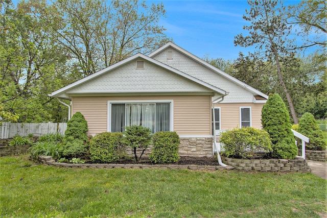 1912 E Centre Ave, Portage, MI 49002 - view of front of property featuring stone siding