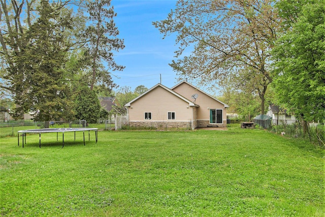 1912 E Centre Ave, Portage, MI 49002 - view of yard featuring a trampoline