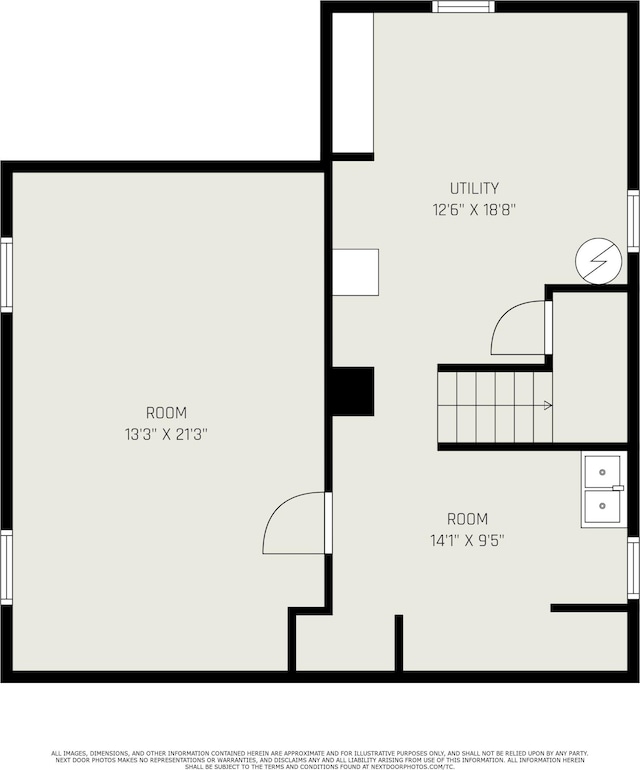 176 N Union St, Battle Creek, MI 49017 - floor plan / room layout