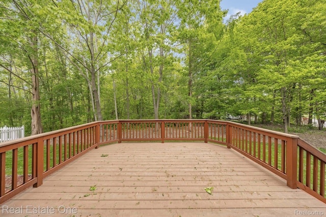 29329 Whistler Dr, Novi, MI 48377 - view of wooden deck