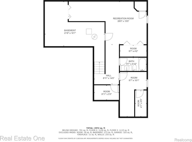 29329 Whistler Dr, Novi, MI 48377 - home floor plan