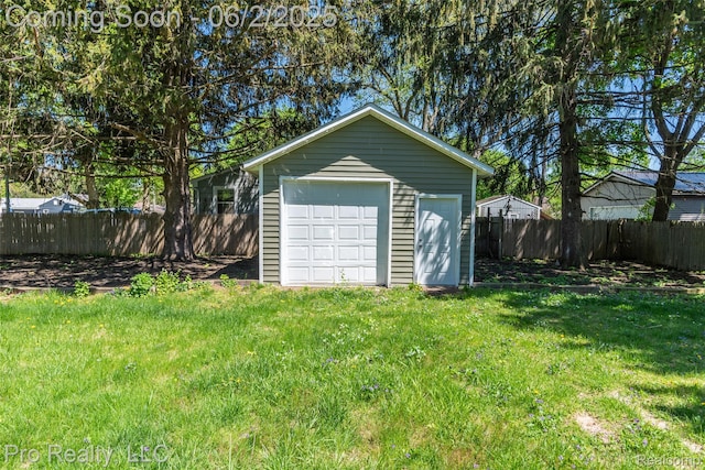 2750 Lansdowne Rd, Waterford, MI 48329 - view of detached garage