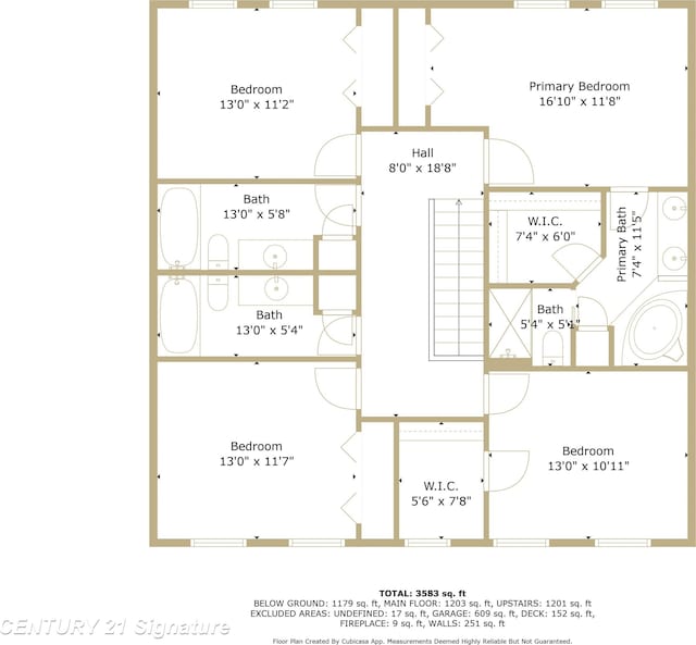 3803 Prairie Creek St, Saginaw, MI 48603 - property floor plan