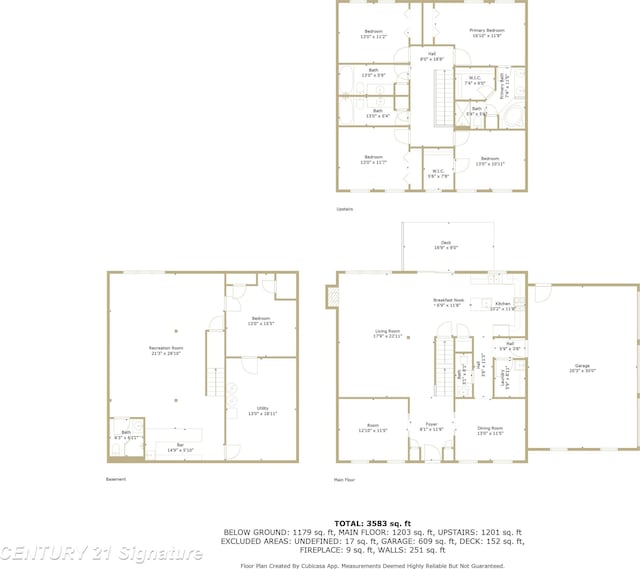 3803 Prairie Creek St, Saginaw, MI 48603 - floor plan / room layout