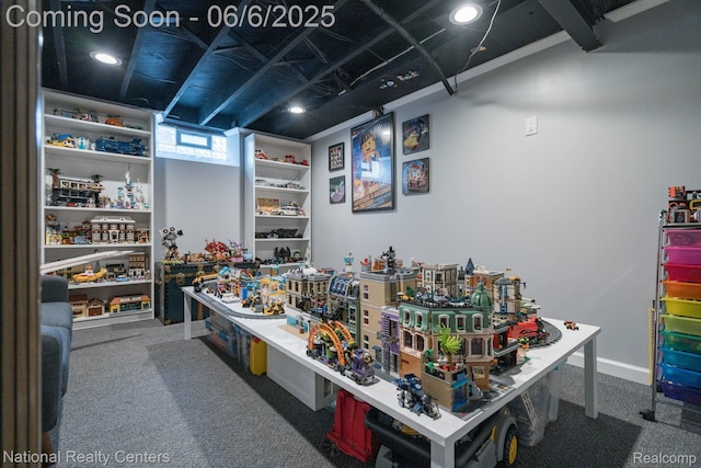 1395 Aline Dr, Grosse Pointe Woods, MI 48236 - miscellaneous room featuring carpet floors