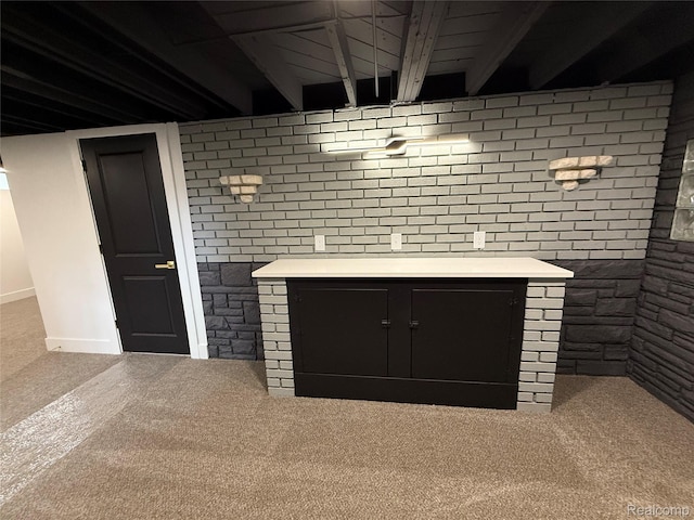 20218 Chalon St, Saint Clair Shores, MI 48080 - detailed view of carpet floors and baseboards