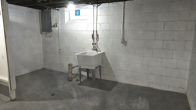 15465 Murray Hl, Detroit, MI 48227 - basement featuring electric panel