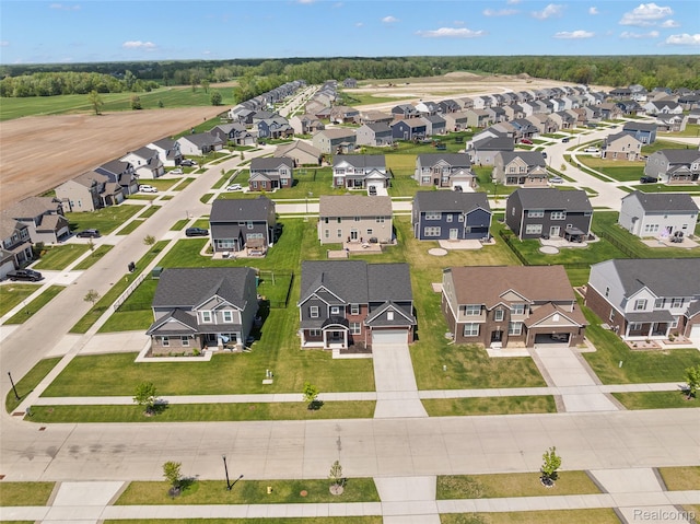 24603 Beach Dr, Macomb, MI 48042 - aerial perspective of suburban area
