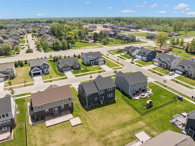 24603 Beach Dr, Macomb, MI 48042 - aerial view of residential area