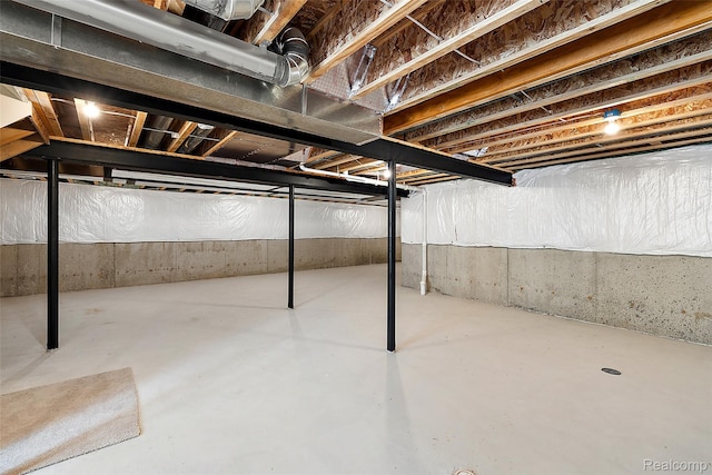 24603 Beach Dr, Macomb, MI 48042 - view of unfinished below grade area