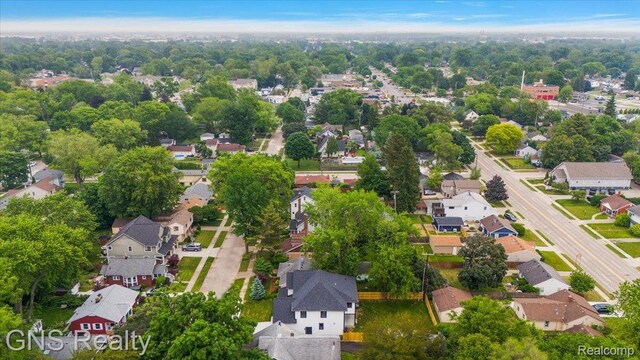 206 E Windemere Ave, Royal Oak, MI 48073 - aerial perspective of suburban area