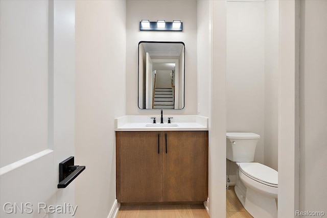 206 E Windemere Ave, Royal Oak, MI 48073 - bathroom with vanity and wood finished floors