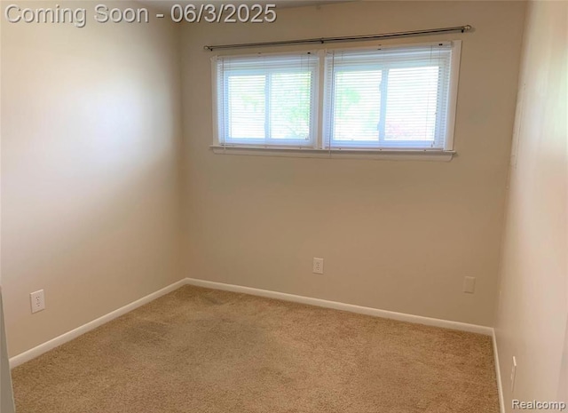 28132 Brentwood St, Southfield, MI 48076 - empty room featuring plenty of natural light, carpet flooring, and baseboards
