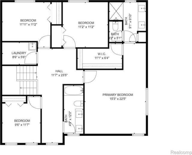 10705 Deer Ridge Trl, Rose, MI 48442 - home floor plan