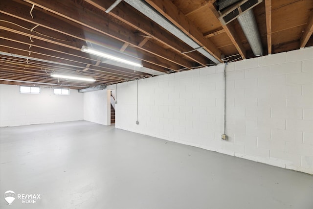3825 Craig Dr, Flint, MI 48506 - below grade area with stairs